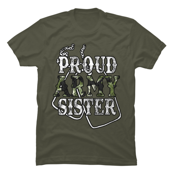 proud army sister shirts